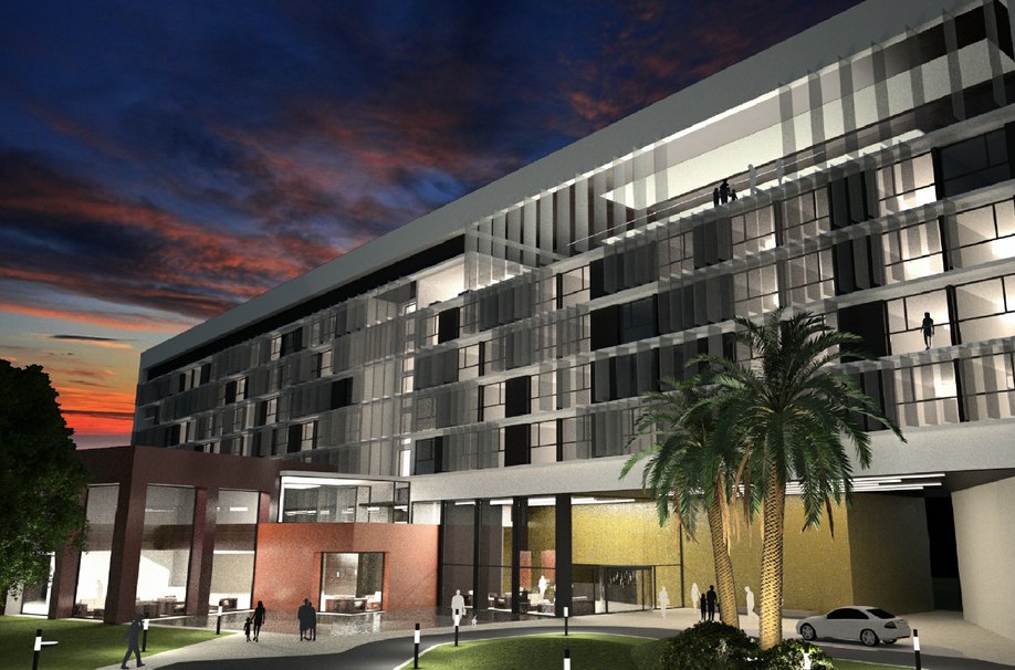 Hotel next to Airport conceptual design