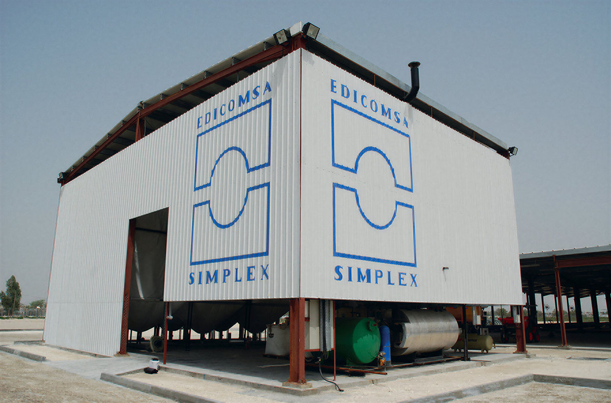 Simplex Cepol industrial facility production line